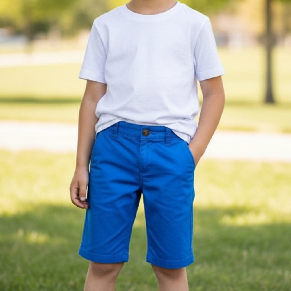 Tommy Hilfiger Boys Shorts\Capris Blue Size 14 - MSRP -$40